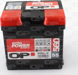 Open Parts BY055L1.30 - Batteria avviamento autozon.pro