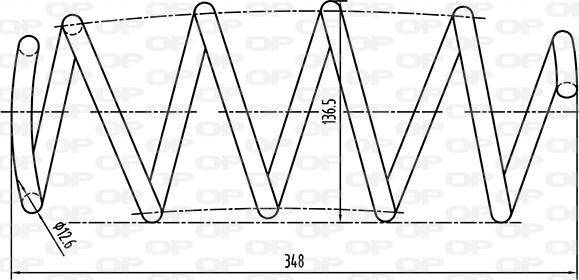 Open Parts CSR9049.00 - Molla autotelaio autozon.pro