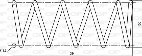 Open Parts CSR9056.00 - Molla autotelaio autozon.pro