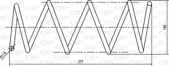 Open Parts CSR9154.00 - Molla autotelaio autozon.pro