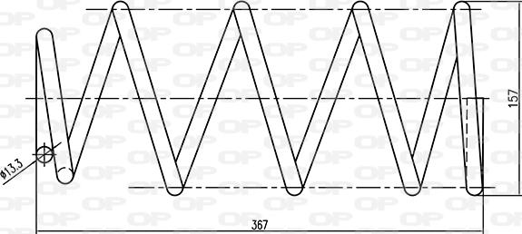 Open Parts CSR9136.00 - Molla autotelaio autozon.pro