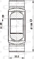 Open Parts CVJ5415.20 - Kit giunti, Semiasse autozon.pro