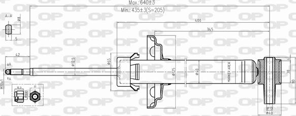 Open Parts SAB8499.32 - Ammortizzatore autozon.pro