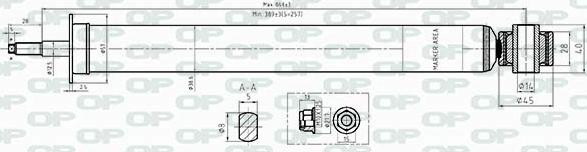 Open Parts SAB8487.32 - Ammortizzatore autozon.pro