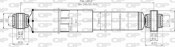 Open Parts SAB8599.32 - Ammortizzatore autozon.pro