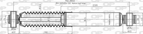 Open Parts SAB8596.32 - Ammortizzatore autozon.pro