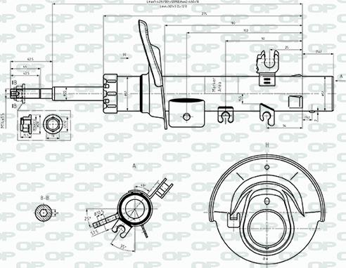 Open Parts SAB8550.31 - Ammortizzatore autozon.pro