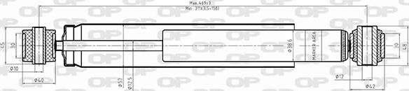 Open Parts SAB8569.32 - Ammortizzatore autozon.pro