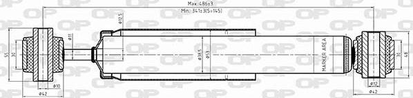 Open Parts SAB8566.32 - Ammortizzatore autozon.pro