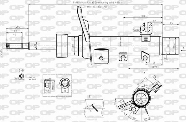 Open Parts SAB8568.31 - Ammortizzatore autozon.pro