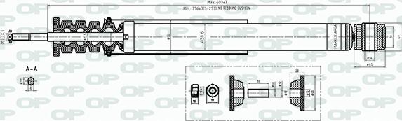 Open Parts SAB8563.32 - Ammortizzatore autozon.pro