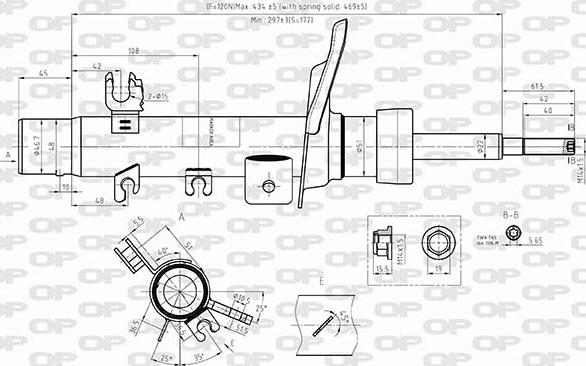 Open Parts SAB8567.31 - Ammortizzatore autozon.pro