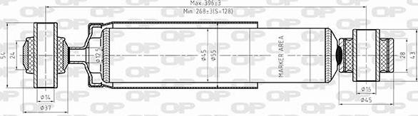 Open Parts SAB8583.32 - Ammortizzatore autozon.pro