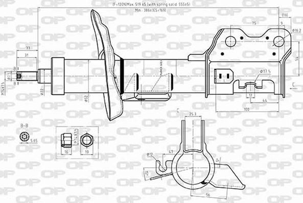 Open Parts SAB8587.31 - Ammortizzatore autozon.pro