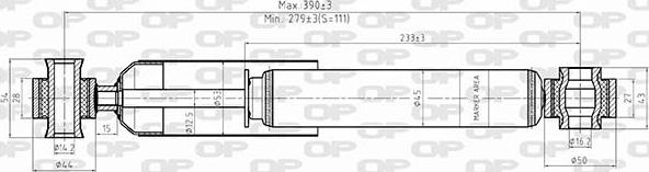 Open Parts SAB8533.32 - Ammortizzatore autozon.pro