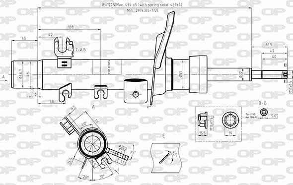 Open Parts SAB8579.31 - Ammortizzatore autozon.pro