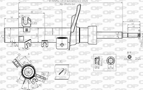 Open Parts SAB8577.31 - Ammortizzatore autozon.pro