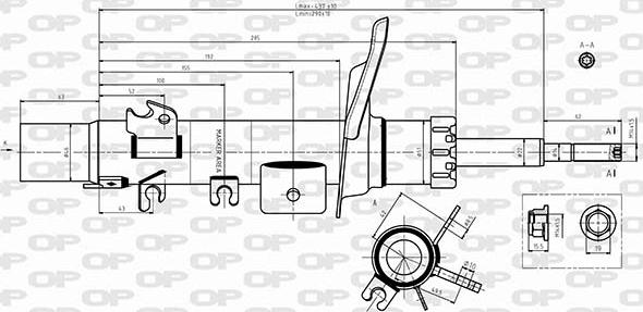 Open Parts SAB8646.31 - Ammortizzatore autozon.pro