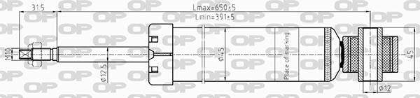 Open Parts SAB8612.32 - Ammortizzatore autozon.pro