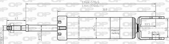 Open Parts SAB8634.32 - Ammortizzatore autozon.pro