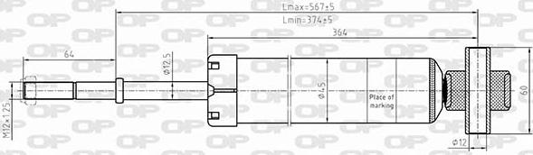 Open Parts SAB8629.32 - Ammortizzatore autozon.pro