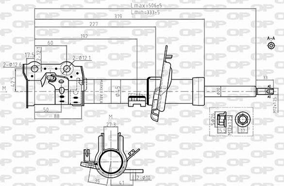 Open Parts SAB8620.31 - Ammortizzatore autozon.pro