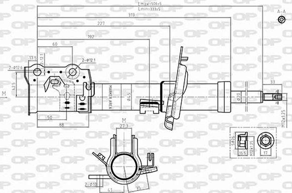 Open Parts SAB8621.31 - Ammortizzatore autozon.pro