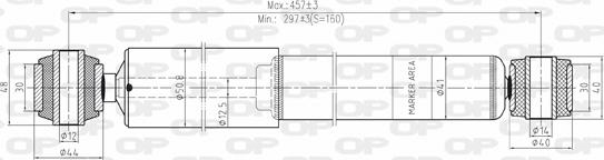 Open Parts SAB8006.32 - Ammortizzatore autozon.pro