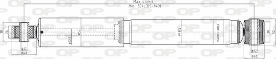 Open Parts SAB8089.32 - Ammortizzatore autozon.pro