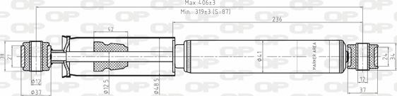 Open Parts SAB8088.32 - Ammortizzatore autozon.pro