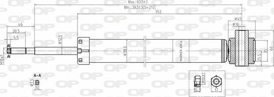 Open Parts SAB8079.32 - Ammortizzatore autozon.pro