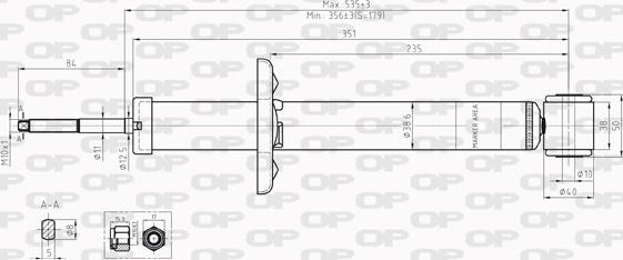 Open Parts SAB8199.12 - Ammortizzatore autozon.pro