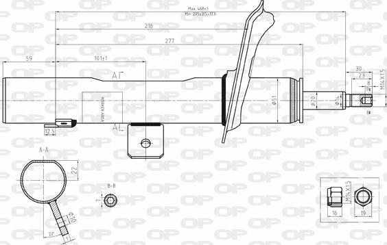 Open Parts SAB8194.31 - Ammortizzatore autozon.pro