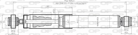 Open Parts SAB8191.32 - Ammortizzatore autozon.pro