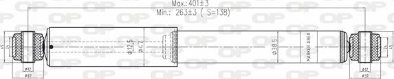 Open Parts SAB8159.32 - Ammortizzatore autozon.pro