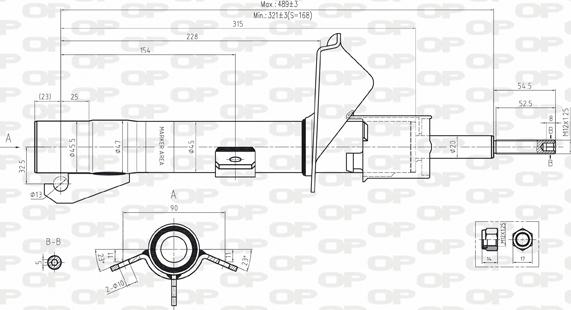 Open Parts SAB8150.31 - Ammortizzatore autozon.pro