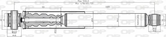 Open Parts SAB8169.32 - Ammortizzatore autozon.pro