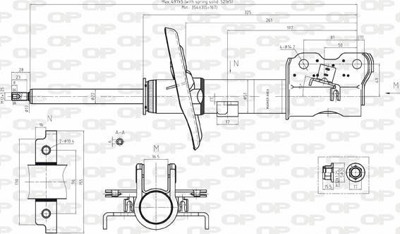 Open Parts SAB8183.31 - Ammortizzatore autozon.pro