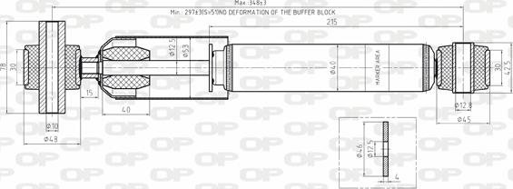 Open Parts SAB8136.32 - Ammortizzatore autozon.pro