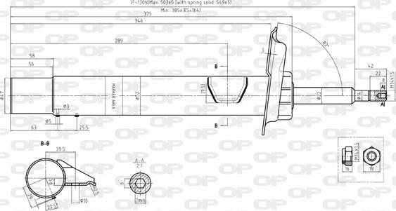 Open Parts SAB8138.31 - Ammortizzatore autozon.pro