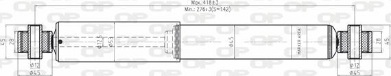 Open Parts SAB8179.32 - Ammortizzatore autozon.pro