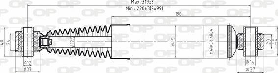 Open Parts SAB8175.32 - Ammortizzatore autozon.pro