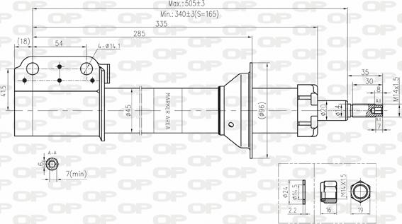 Open Parts SAB8172.11 - Ammortizzatore autozon.pro