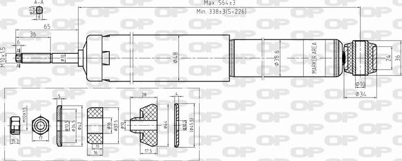 Open Parts SAB8390.32 - Ammortizzatore autozon.pro