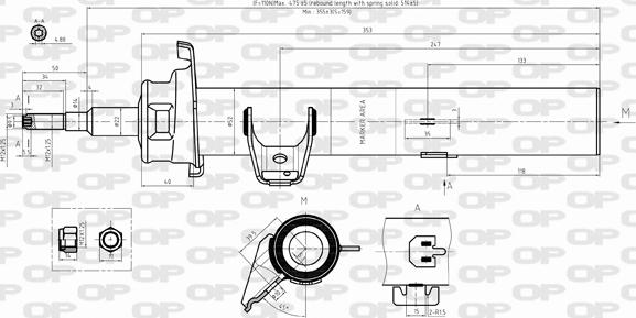 Open Parts SAB8397.31 - Ammortizzatore autozon.pro