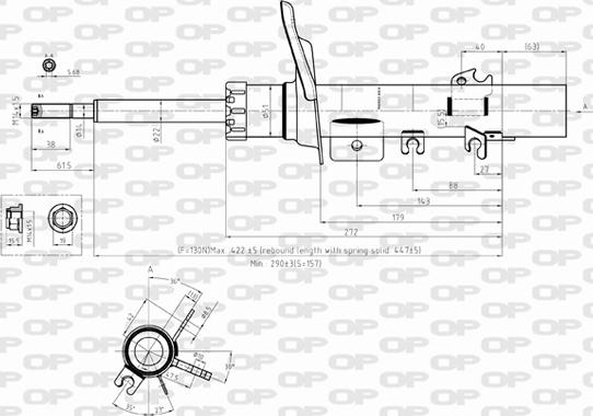 Open Parts SAB8359.31 - Ammortizzatore autozon.pro