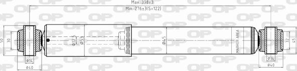 Open Parts SAB8363.32 - Ammortizzatore autozon.pro