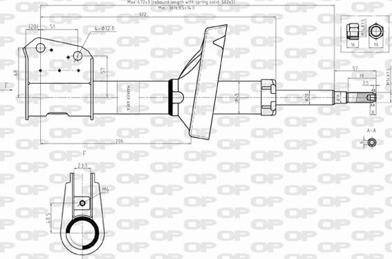 Open Parts SAB8362.11 - Ammortizzatore autozon.pro