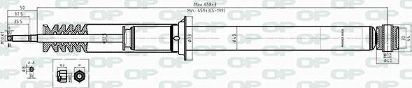 Open Parts SAB8381.32 - Ammortizzatore autozon.pro