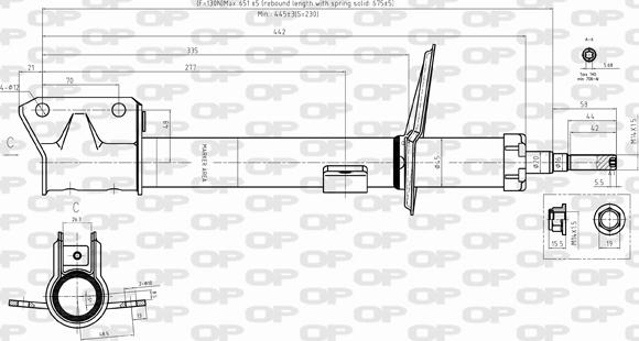 Open Parts SAB8388.32 - Ammortizzatore autozon.pro